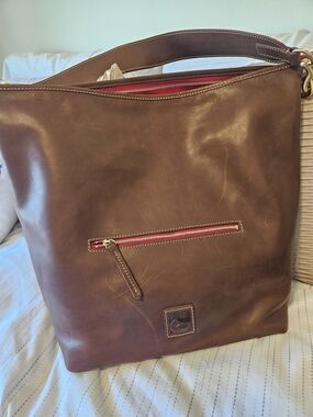 Dooney & Bourke Brown Floremtine Hobo Bag